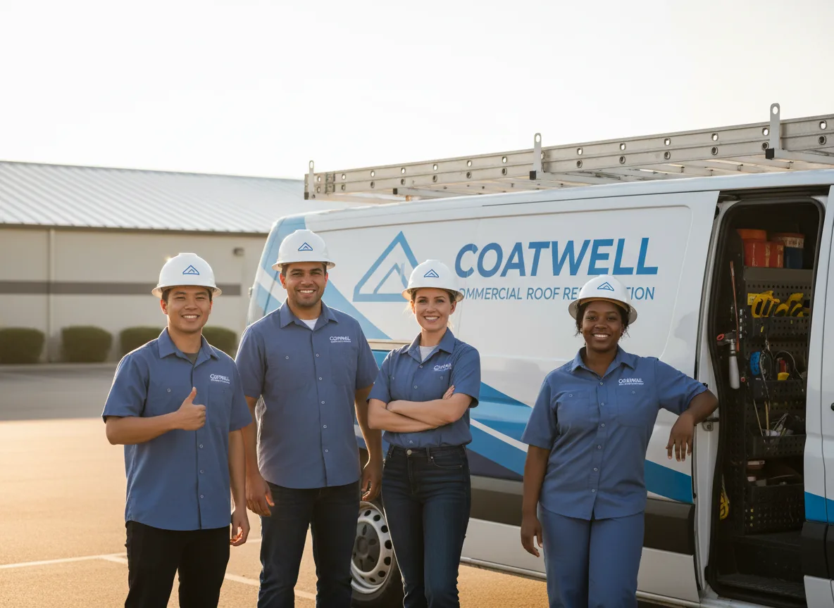 Commercial roof coating company in Ashton, IA